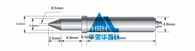 GP-11S、定位針、探針外徑為4.5mm ，長度為35.5mm、ICT測試針、功能夾具定位針、測試針、五金配件