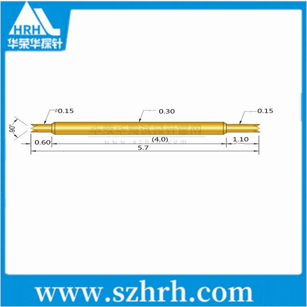 030-UU-5.7L，華榮華雙頭測試探針廠家